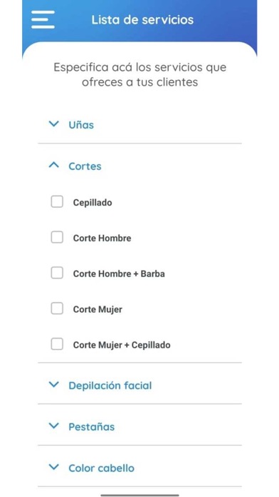 Beunik PRO Negocios de belleza Screenshot