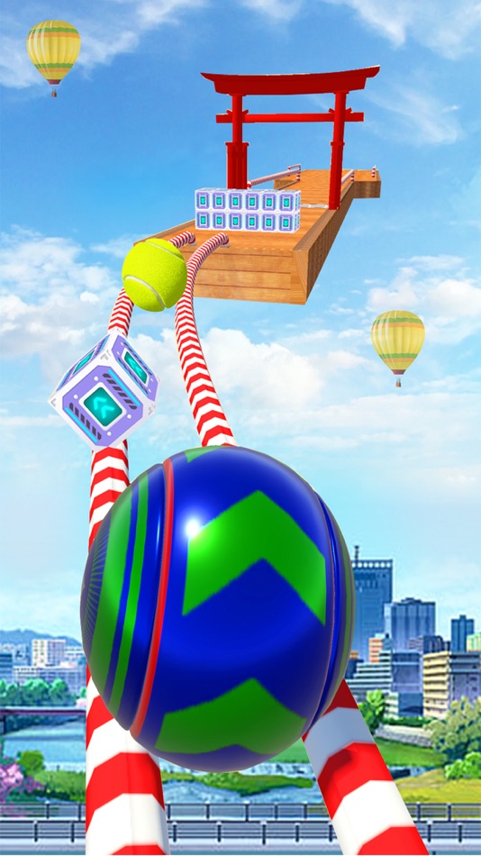 #3. Crazy Balance Rolling Ball 3D (iOS) 由: Goher Javed
