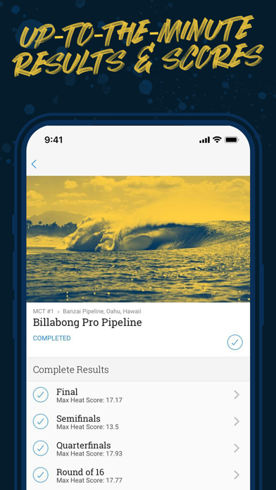 World Surf League Screenshot