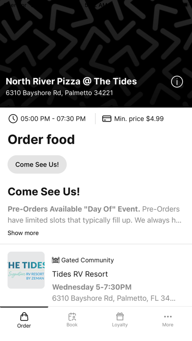 North River Pizza Screenshot
