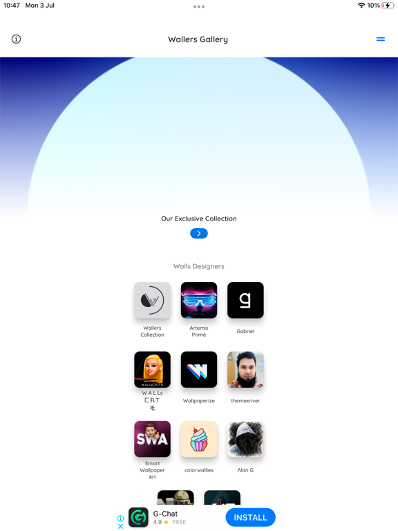 Screenshot #4 pour WallersGallery - Wallpapers