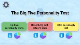 the big five personality test iphone screenshot 3