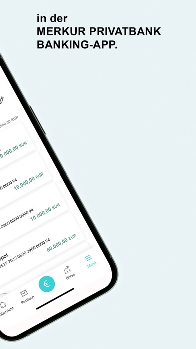 MERKUR PRIVATBANK Banking Screenshot