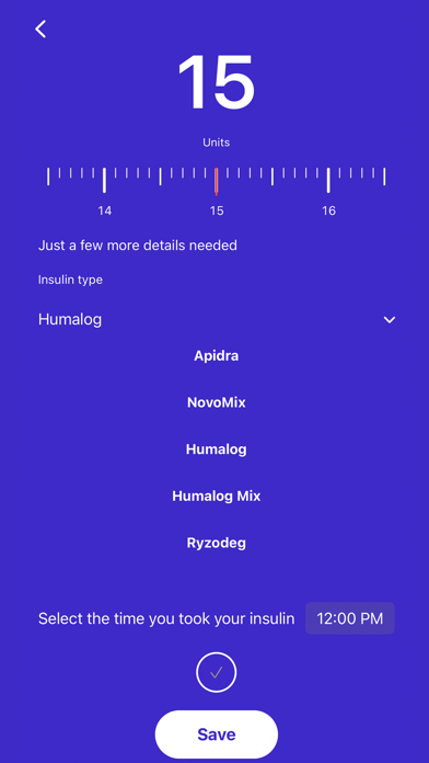 Glucose: Diabetes Manager Screenshot