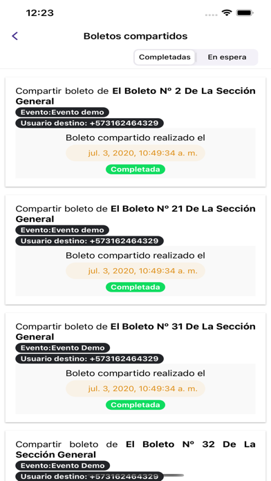 Mundo Boletos Screenshot