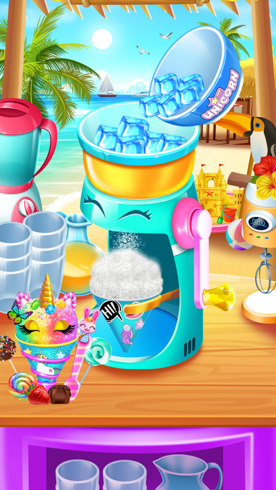 Rainbow Frozen Snowcone Maker Screenshot