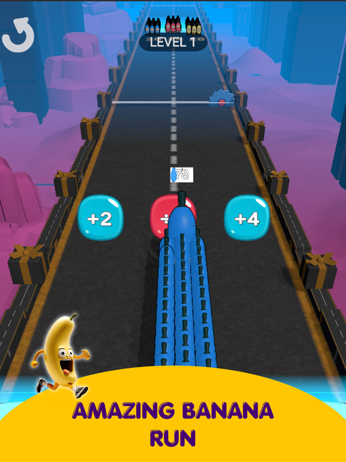 Banana Run Merge 3D