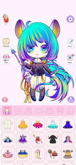 Game screenshot Dress Up Donna Doll mod apk