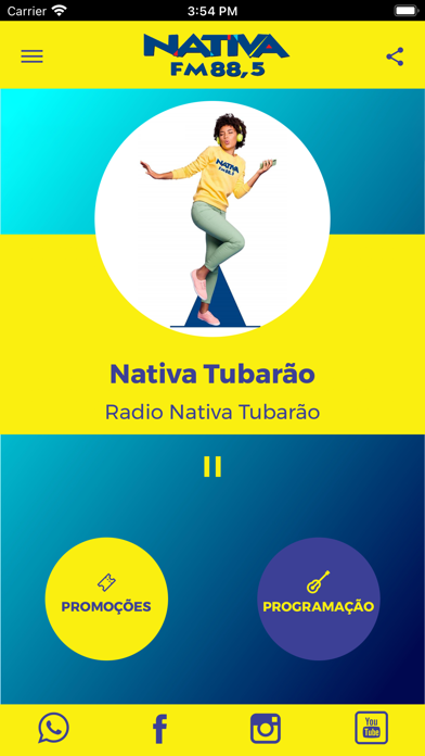 NATIVA FM TUBARÃO Screenshot