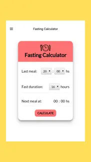 intermittent fasting timer app iphone screenshot 1