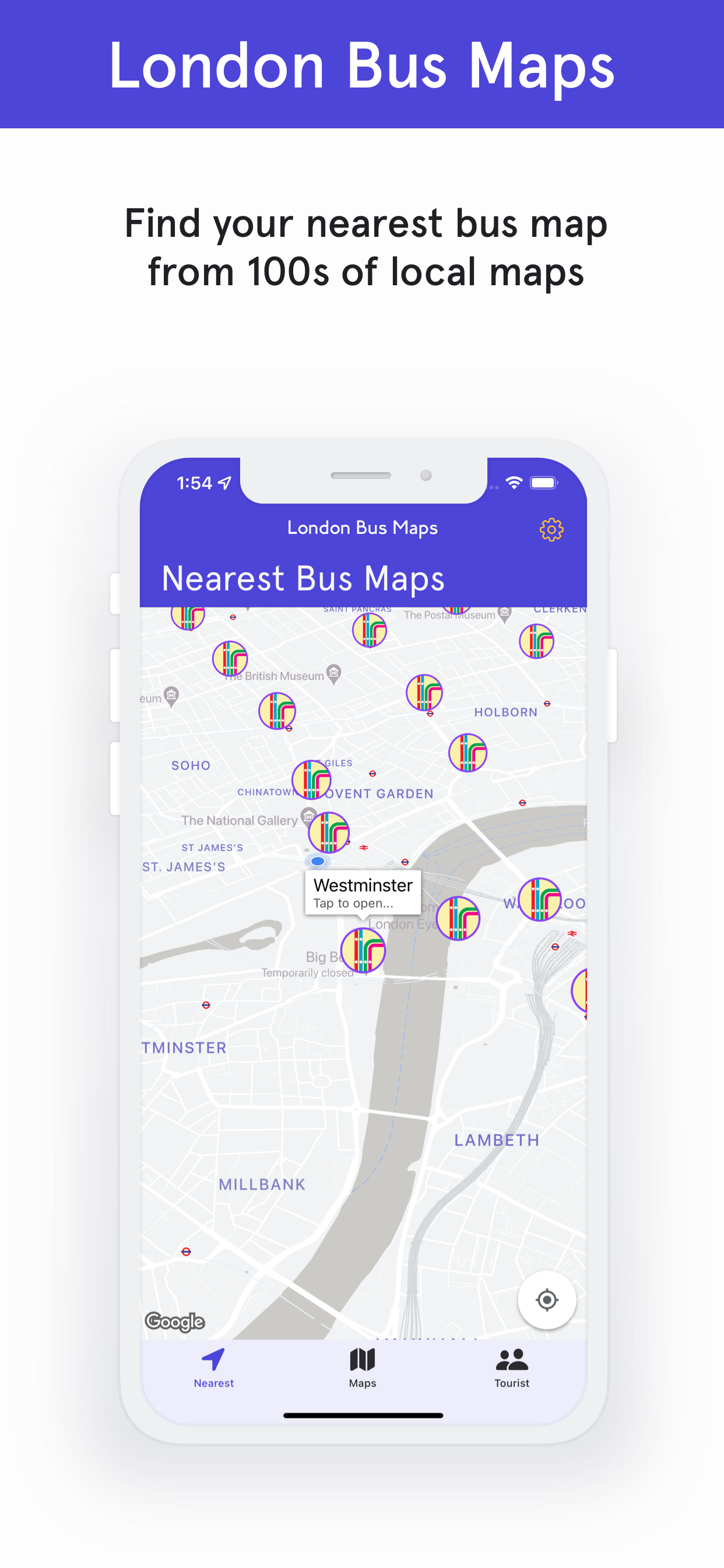 London Bus Maps