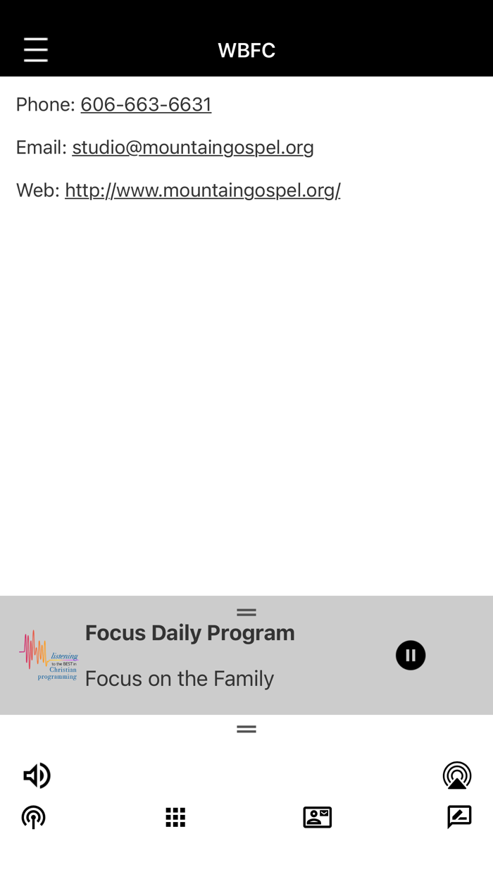 Mountain Gospel Radio