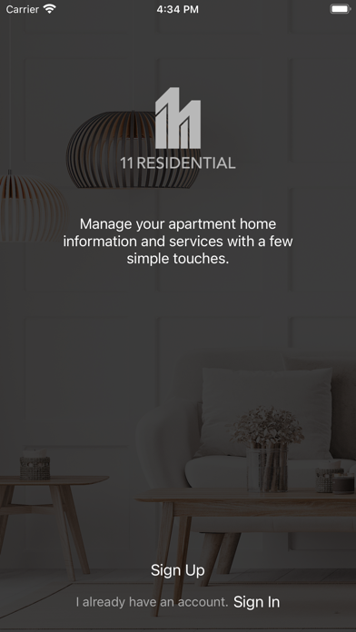 11Residential Resident App Screenshot
