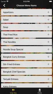 bangkok kitchen albany iphone screenshot 3
