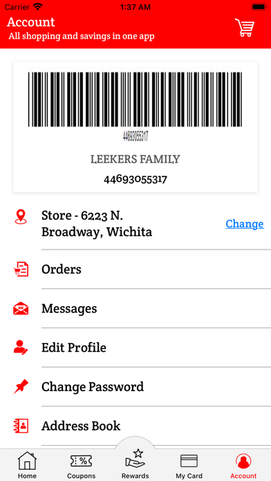 Leeker's Family Foods Screenshot