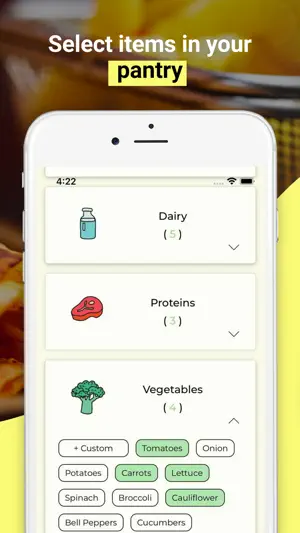 MyPantry: Generate Recipes screenshot 1