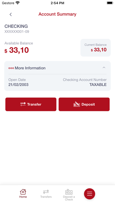 NNFCU Mobile Banking Screenshot