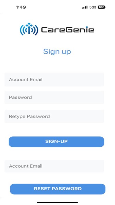 Screenshot 4 of CareGenie Vigil App