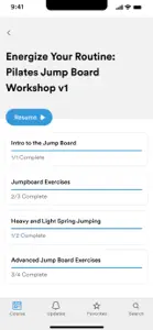 Pilates Workouts Online screenshot #4 for iPhone