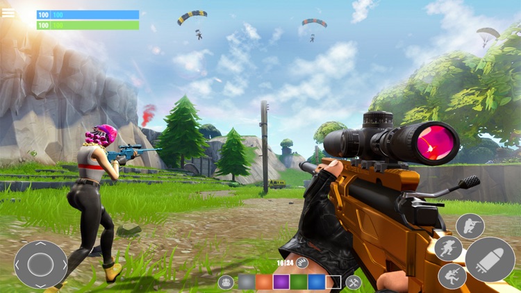 Fort Shooting Battle Royale 3D