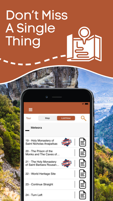 Meteora Monasteries Audio Tour Screenshot
