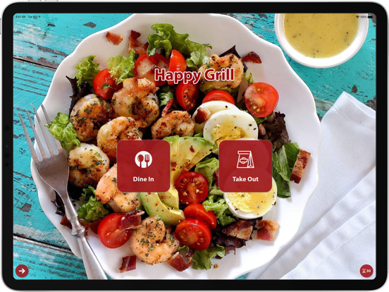 Aldelo Restaurant Kiosk iPad screenshot 4 - Business app