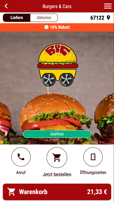 Burgers & Cars Screenshot