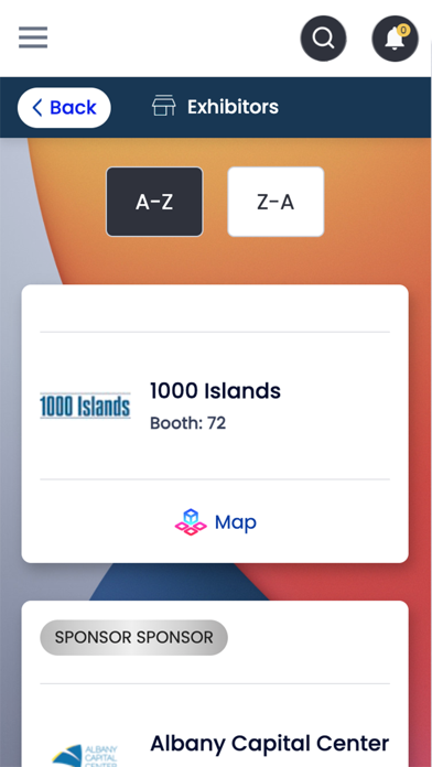 ESSAE Events Screenshot