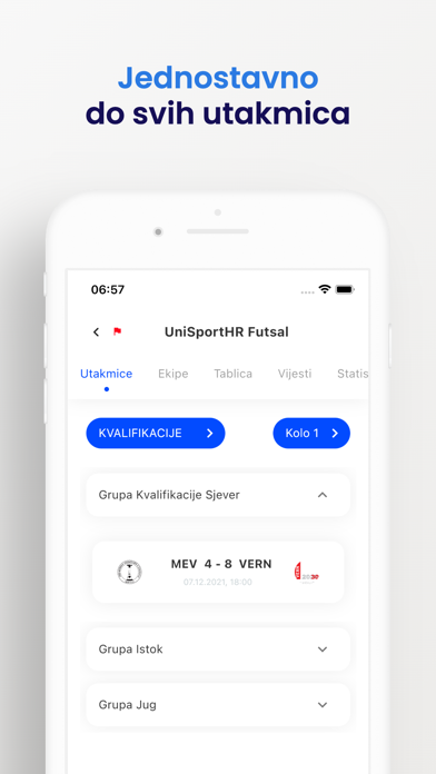 UniSport Digital Screenshot