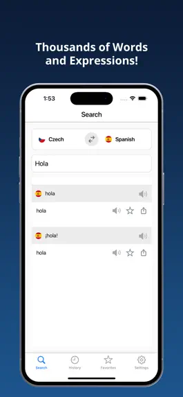 Game screenshot Spanish Czech Dictionary + apk