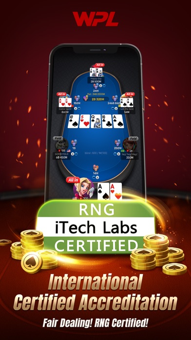 WPL(World Poker League) Screenshot