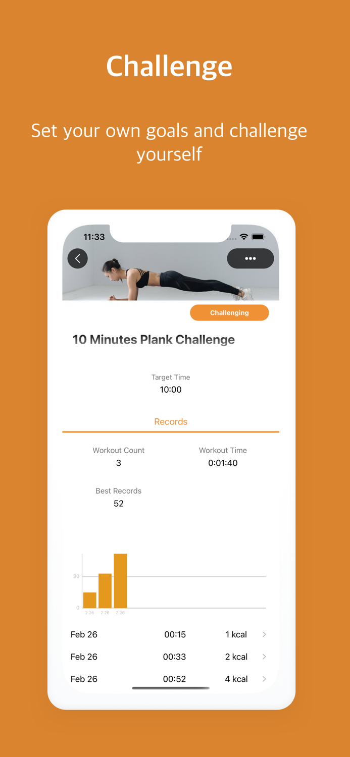 Plankstar Plank workout timer