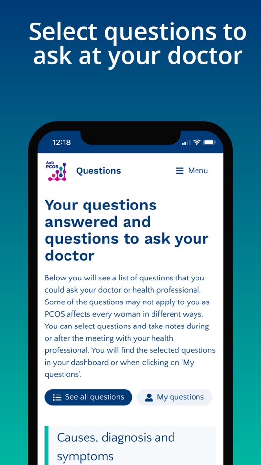 #4. AskPCOS (iOS) 由: Monash University