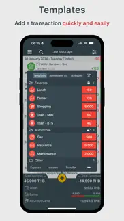 money easy - expense tracker iphone screenshot 2