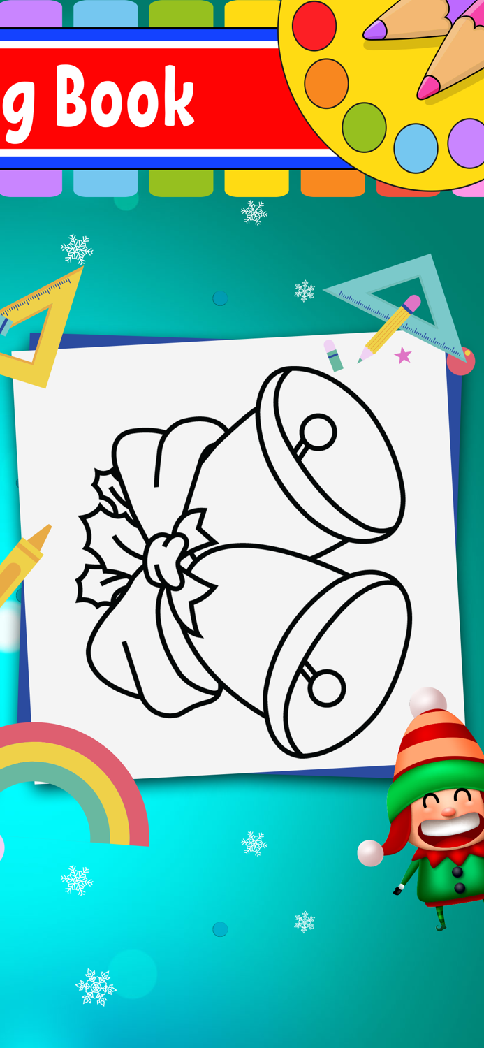 Christmas Colouring book Games