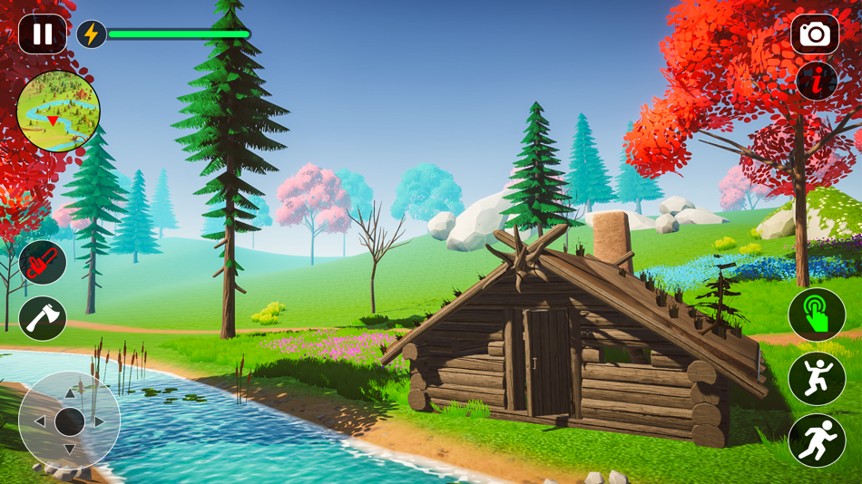 #2. Island Game Survival Simulator (iOS) 来自: William Brown