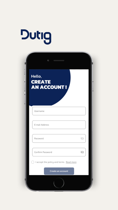 Screenshot 2 of DUTIG App