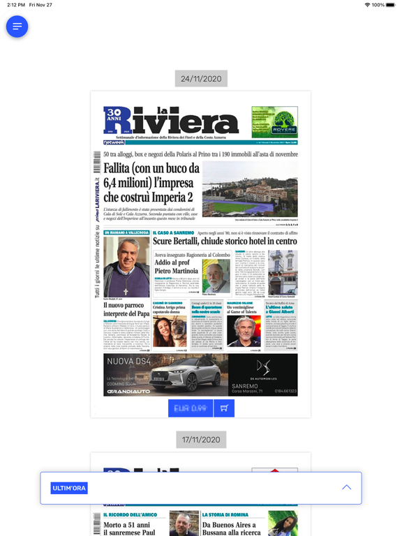 Screenshot #5 pour La Riviera Edicola Digitale