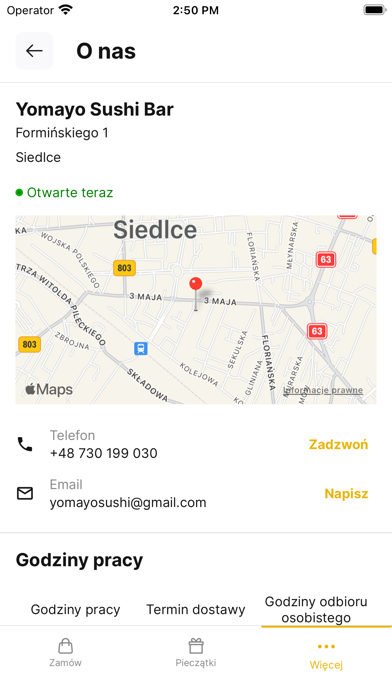 Yomayo Sushi Bar Siedlce Screenshot