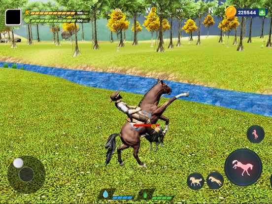 Wild Horse Survival Simulator iPad screenshot