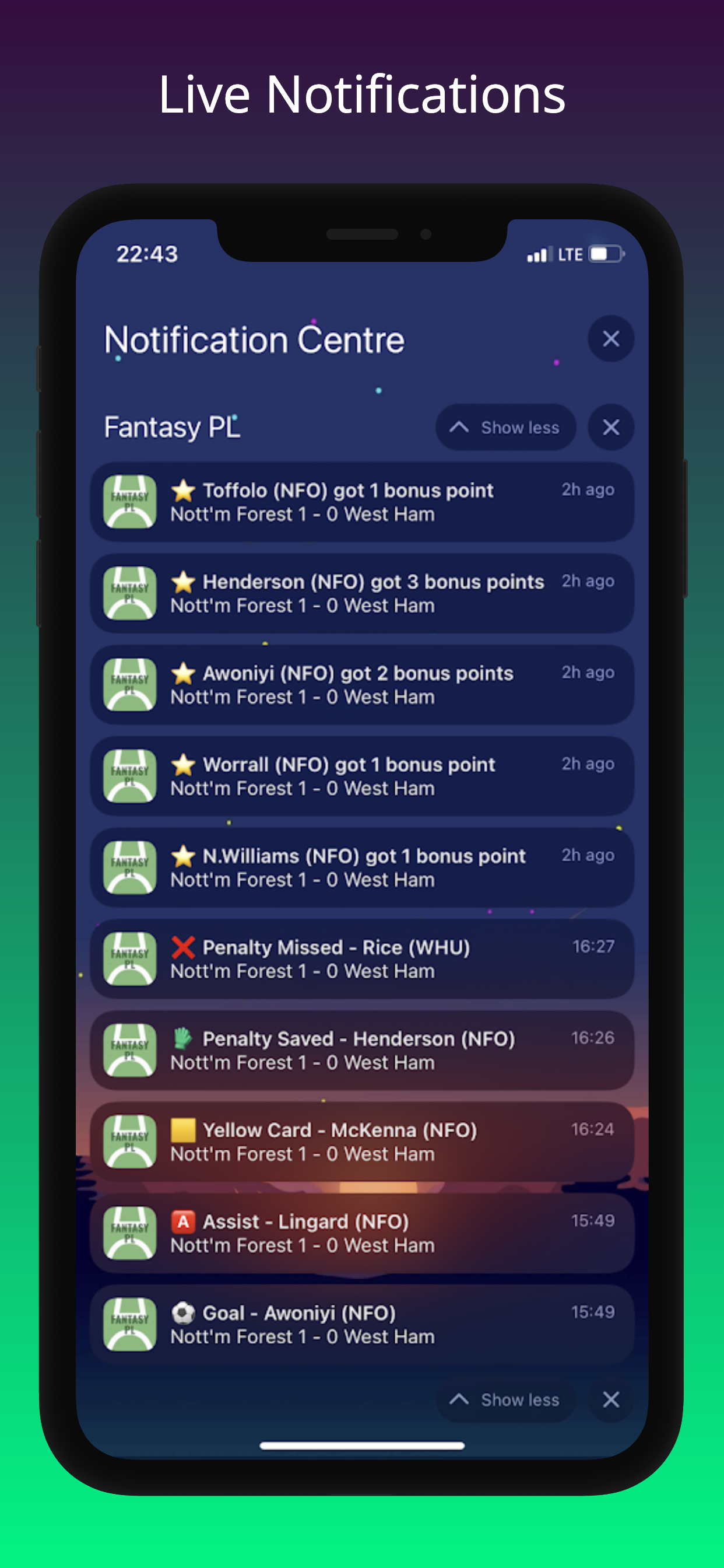 (FPL) Fantasy PL