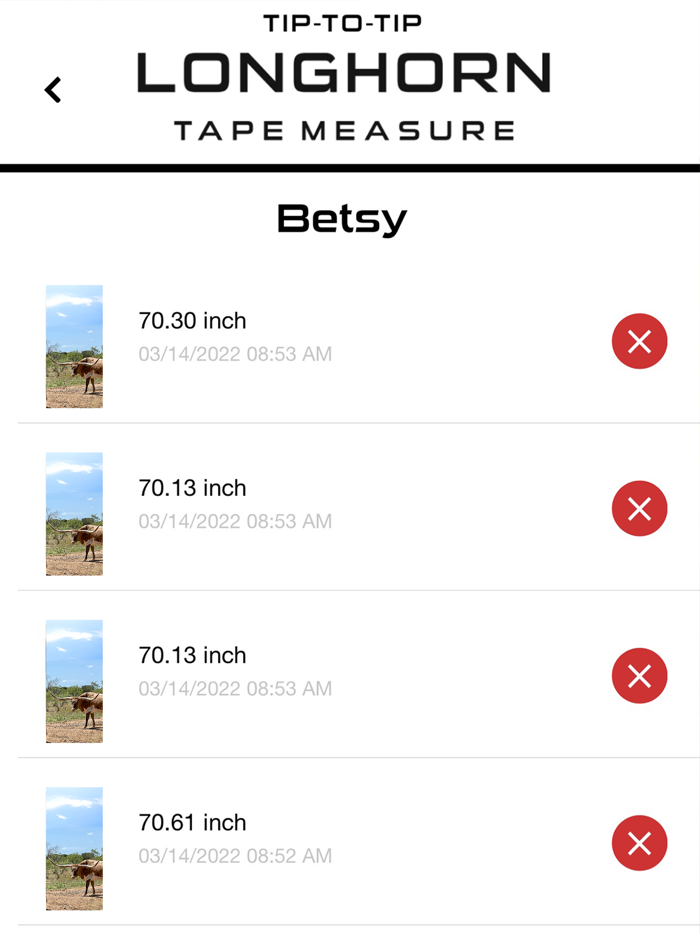 TTT Longhorn Tape Measure