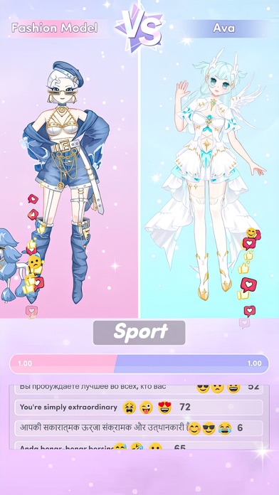 Magic Fashion: Doll Dressup Screenshot