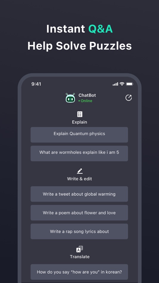 #4. Chatbot - AI Ask Assistant App (iOS) 由: Chengdu Feixiao Tech Co., Ltd.