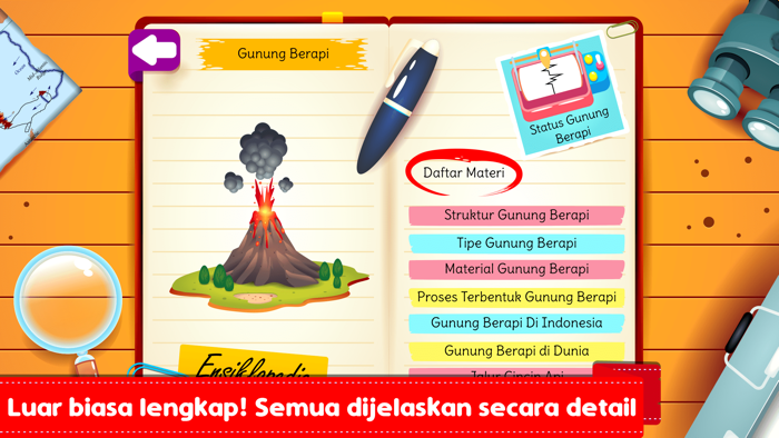 Marbel Sains  Gunung Berapi