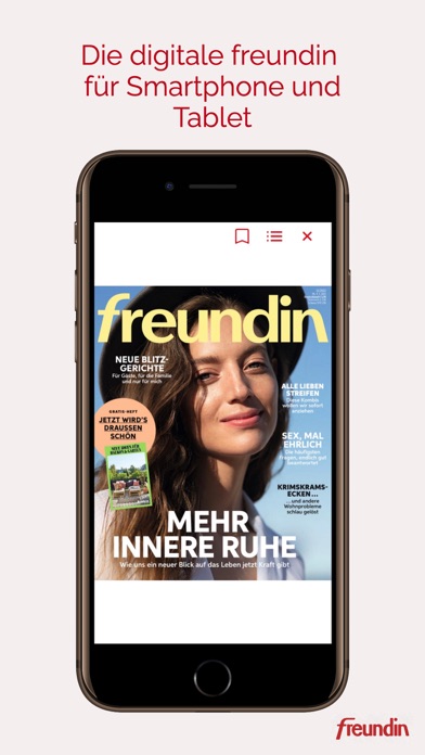 Screenshot #1 pour freundin Magazin DE