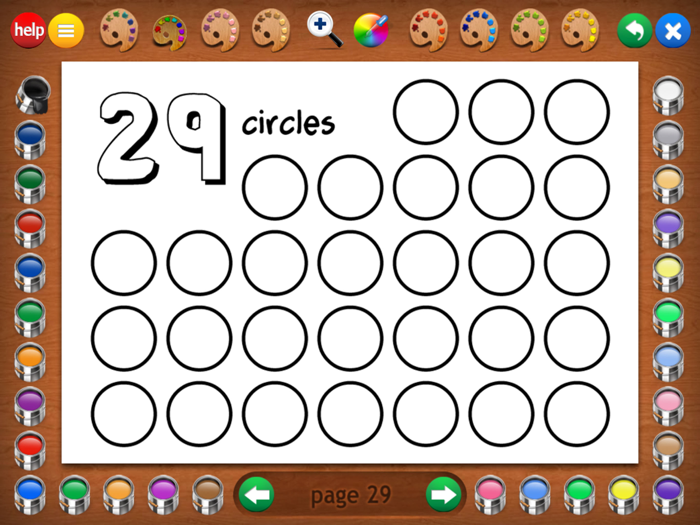 Counting Shapes Coloring Book