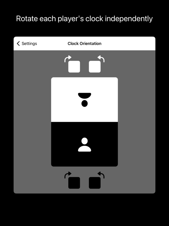 ChessClock+ iPad screenshot 9 - Utilities app