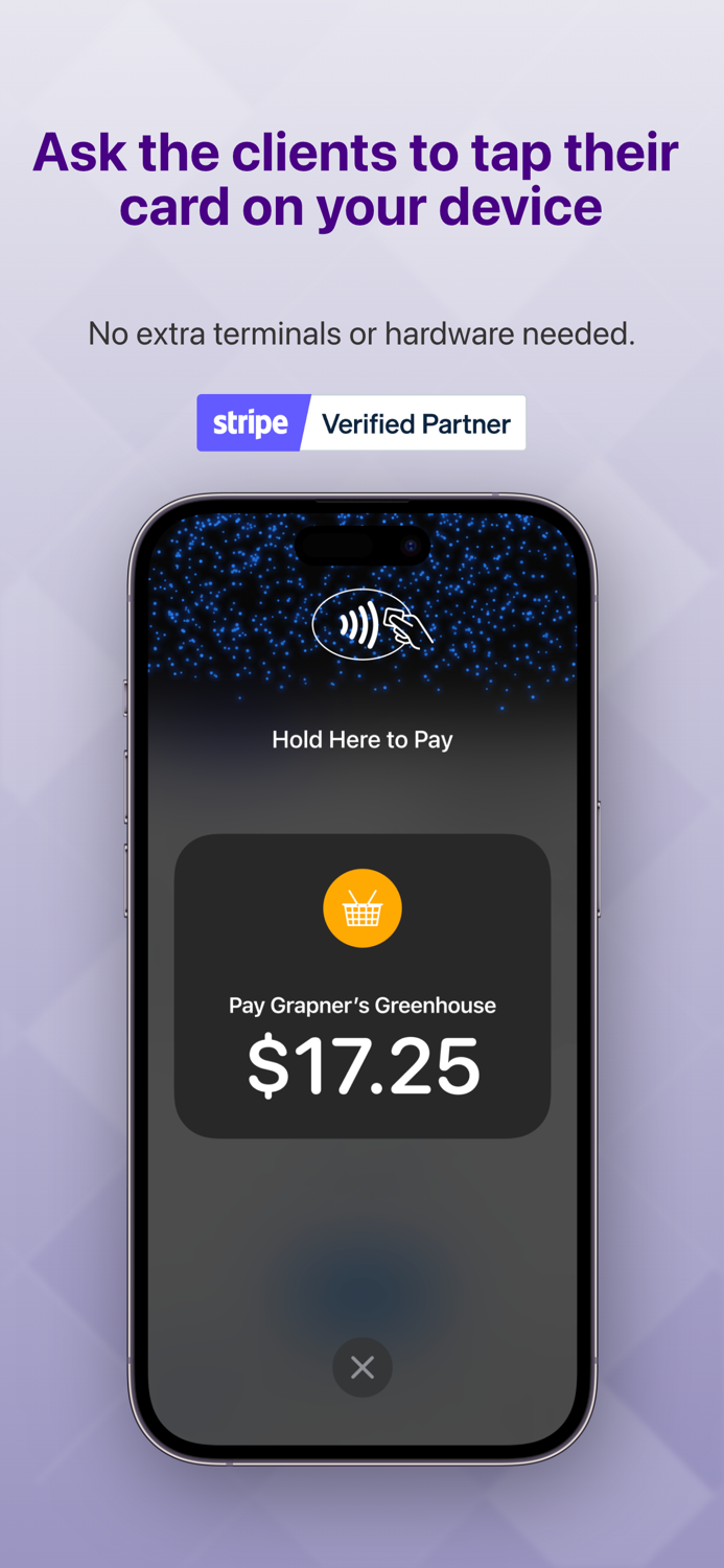 Paid - Tap to pay with Stripe