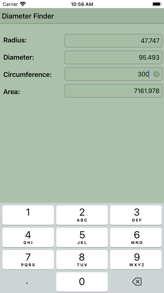 #5. Diameter Finder - Circle Calc (iOS) 由: Krzysztof Gwiazda